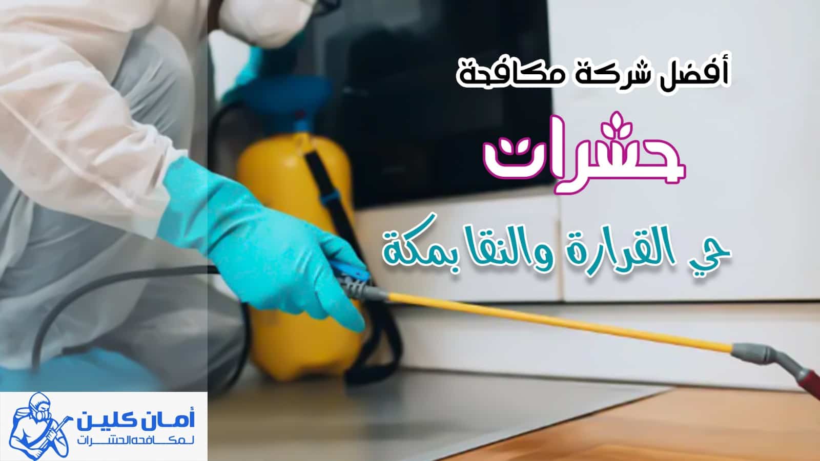 شركة مكافحة حشرات حي القرارة والنقا بمكة